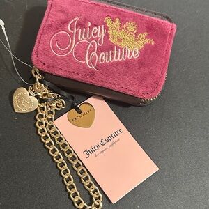 Juicy couture the key to juicy square wristlet wallet